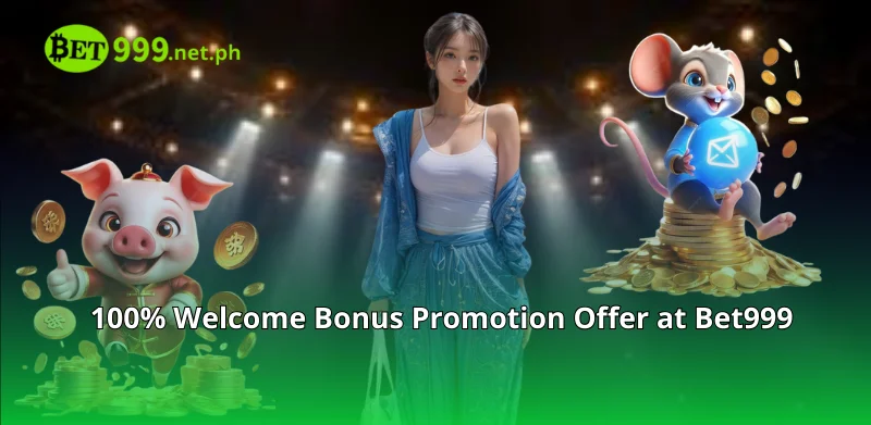 100% Welcome Bonus Promotion Offer at Bet999